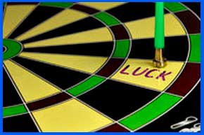 Дартс - попадание в LUCK