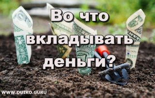 Во что вкладывать деньги.